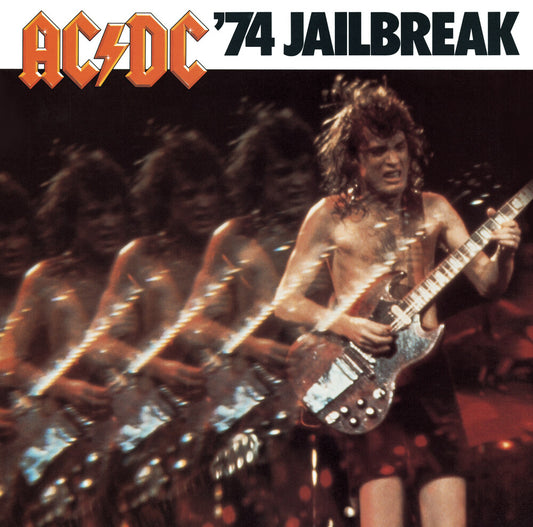 the album cover for AC/DC - 74 Jailbreak [Remastered]