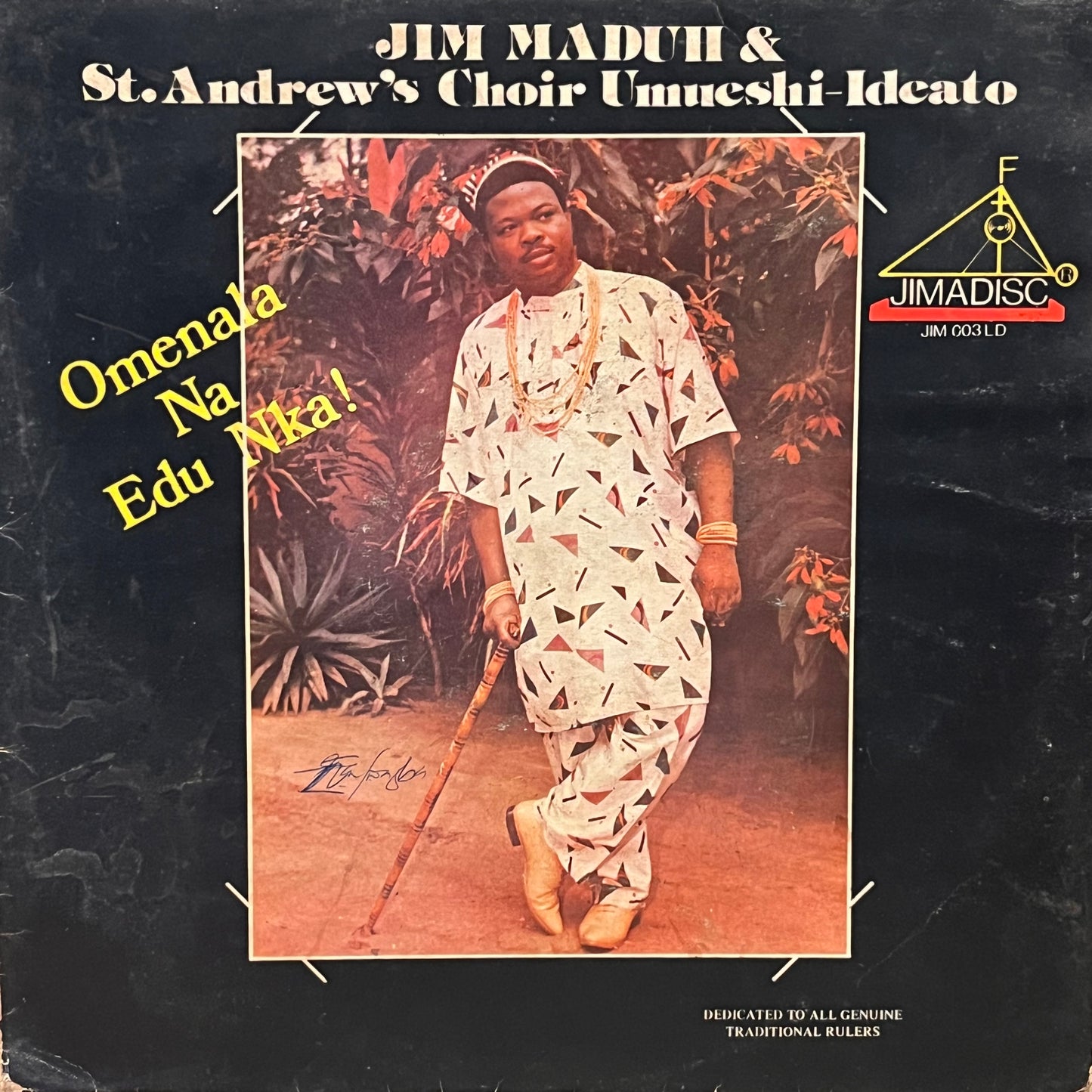 Jim Maduh & St. Andrews Choir Umueshi-Ideato - Omenala Na Edu Nka! LP