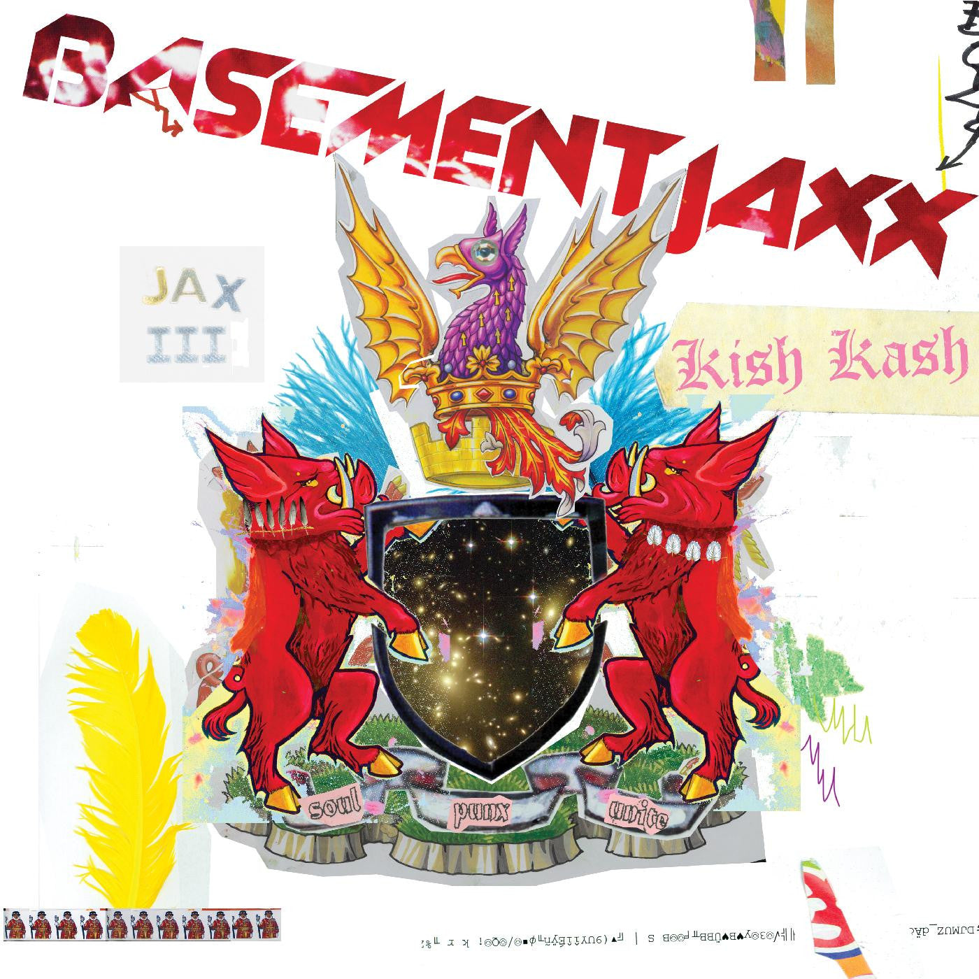 Basement Jaxx - Kish Kash (RED & WHITE VINYL)