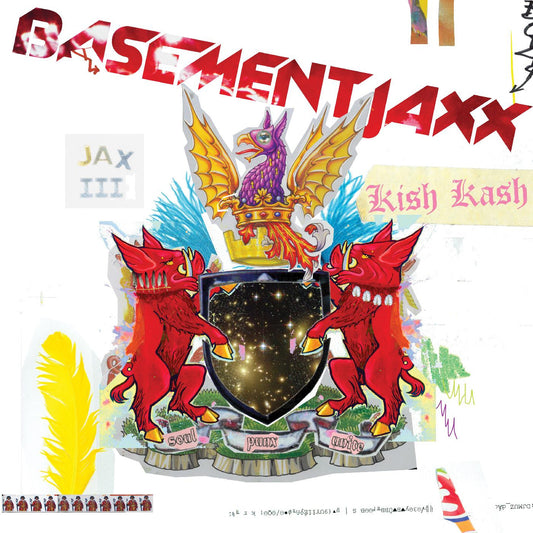 Basement Jaxx - Kish Kash (RED & WHITE VINYL)