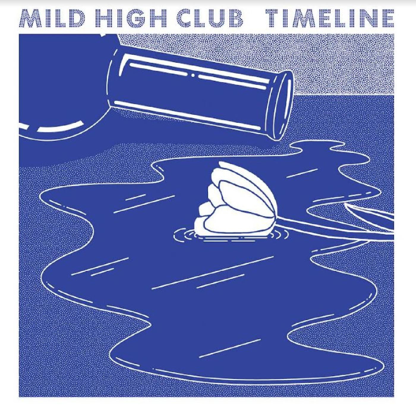 Mild High Club - Timeline (WHITE WITH PINK, BLACK & BLUE SPLATTER VINYL)