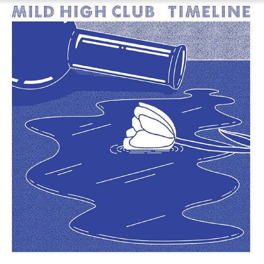 Mild High Club - Timeline (WHITE WITH PINK, BLACK & BLUE SPLATTER VINYL)