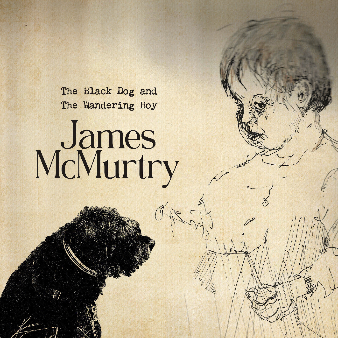 James McMurtry - Black Dog And The Wandering Boy (color/autographed)