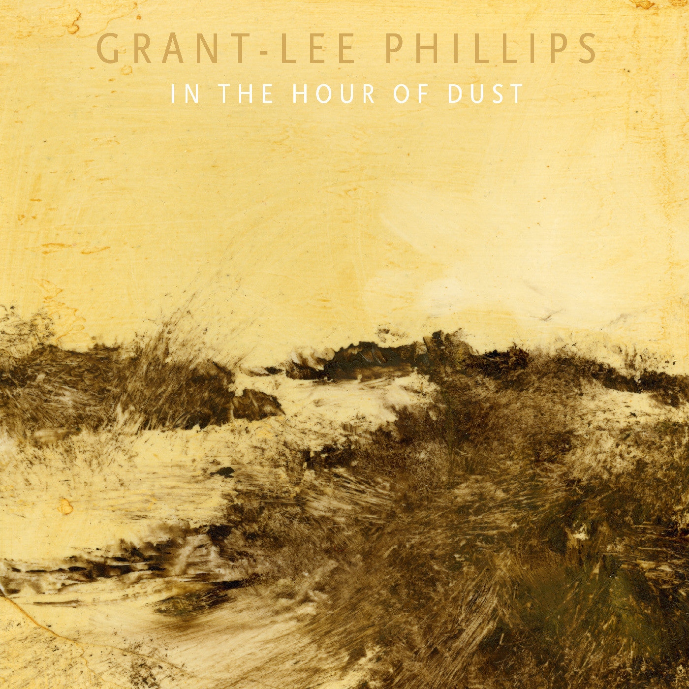 Grant-Lee Phillips - In The Hour Of Dust (signed, gold/smoke vinyl)