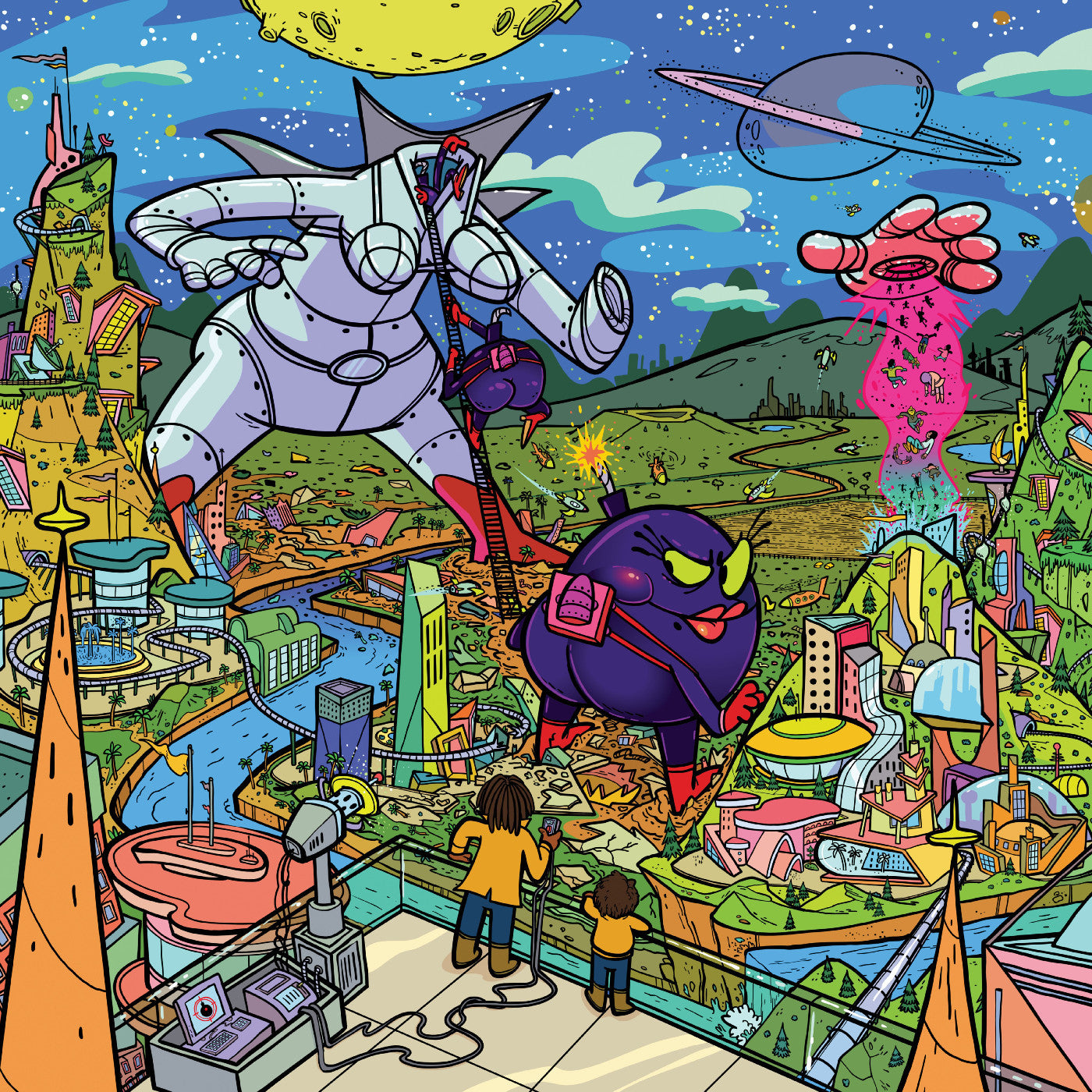 Flying Lotus - BIG MAMA (sky blue vinyl)