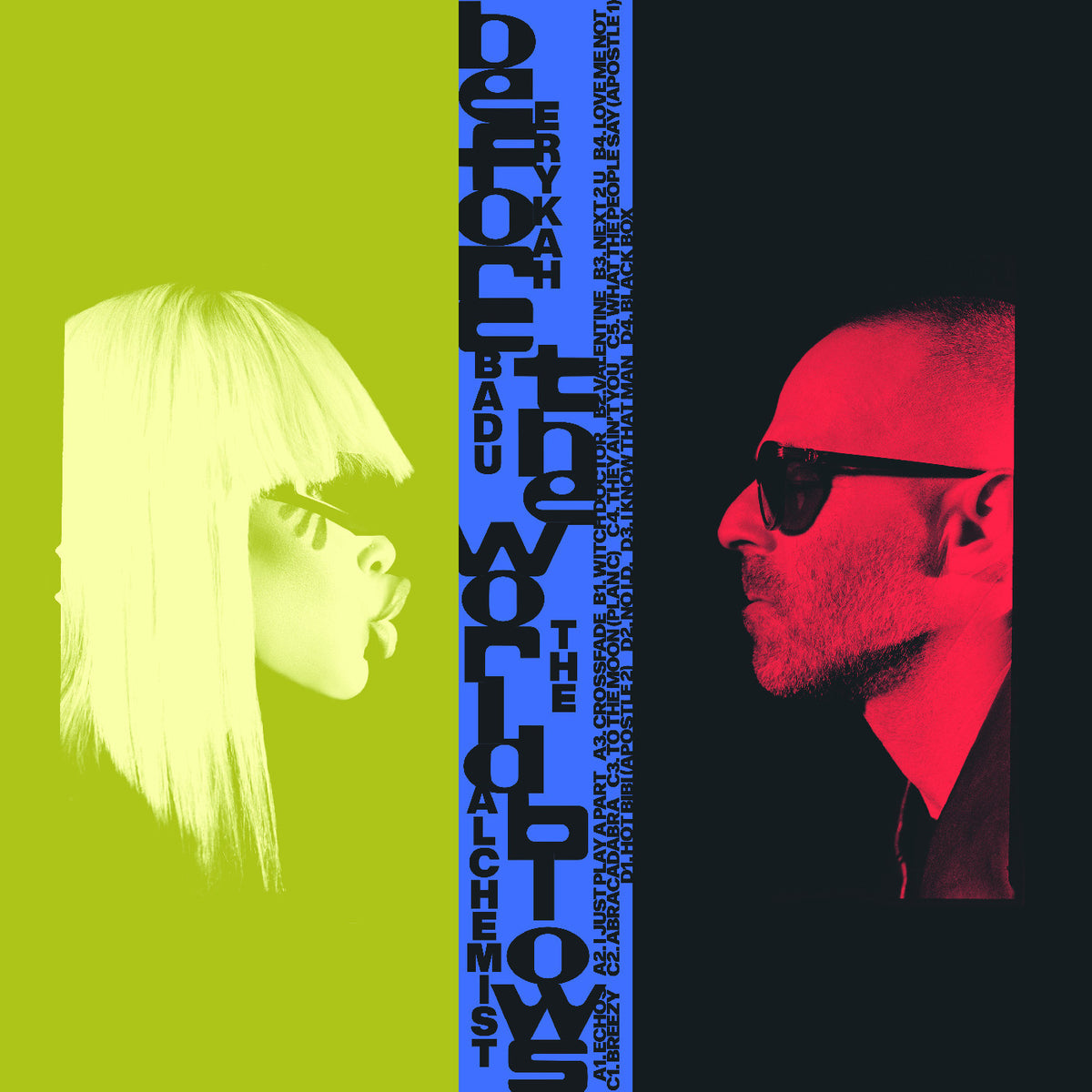Pre-Order: Erykah Badu & The Alchemist - Before The World Blows (neon orange vinyl)