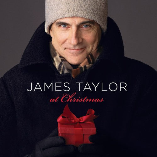 the album cover for James Taylor - James Taylor at Christmas