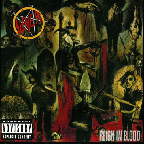 the album cover for Slayer - Reign In Blood [Import]