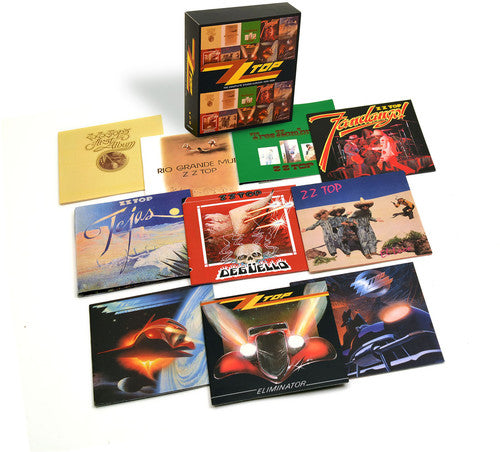 the album cover for ZZ Top - The Complete Studio Albums