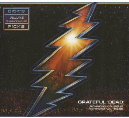the album cover for Grateful Dead - Dick's Picks Vol. 21 Richmond,VA 11/1/85 [Box Set]