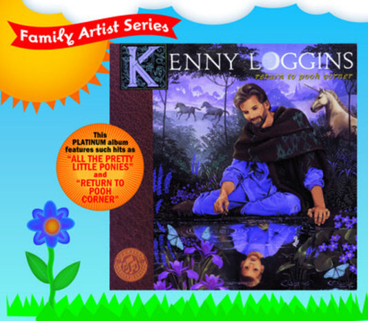 the album cover for Kenny Loggins - Return to Pooh Corner