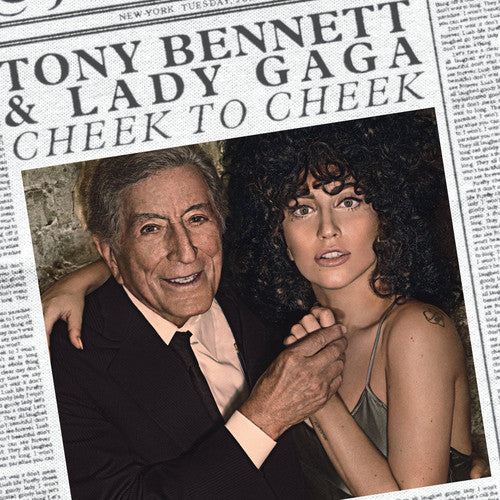the album cover for Tony Bennett - Cheek to Cheek