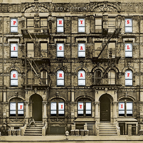 the album cover for Led Zeppelin - Physical Graffiti: Remastered Deluxe Edition [3CD]