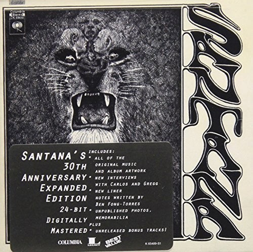 the album cover for Santana - Santana