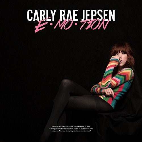 the album cover for Carly Rae Jepsen - Emotion [Deluxe] [Deluxe] (Can)