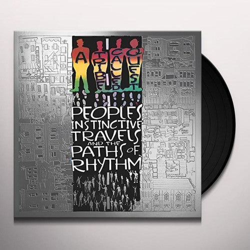 the album cover for A Tribe Called Quest - People's Instinctive Travels And The Paths Of Rhythm: 25th Anniversary Edition [Vinyl]
