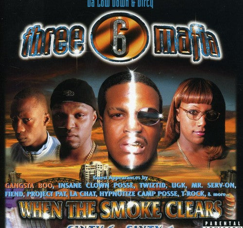 the album cover for Three 6 Mafia - When the Smoke Clears