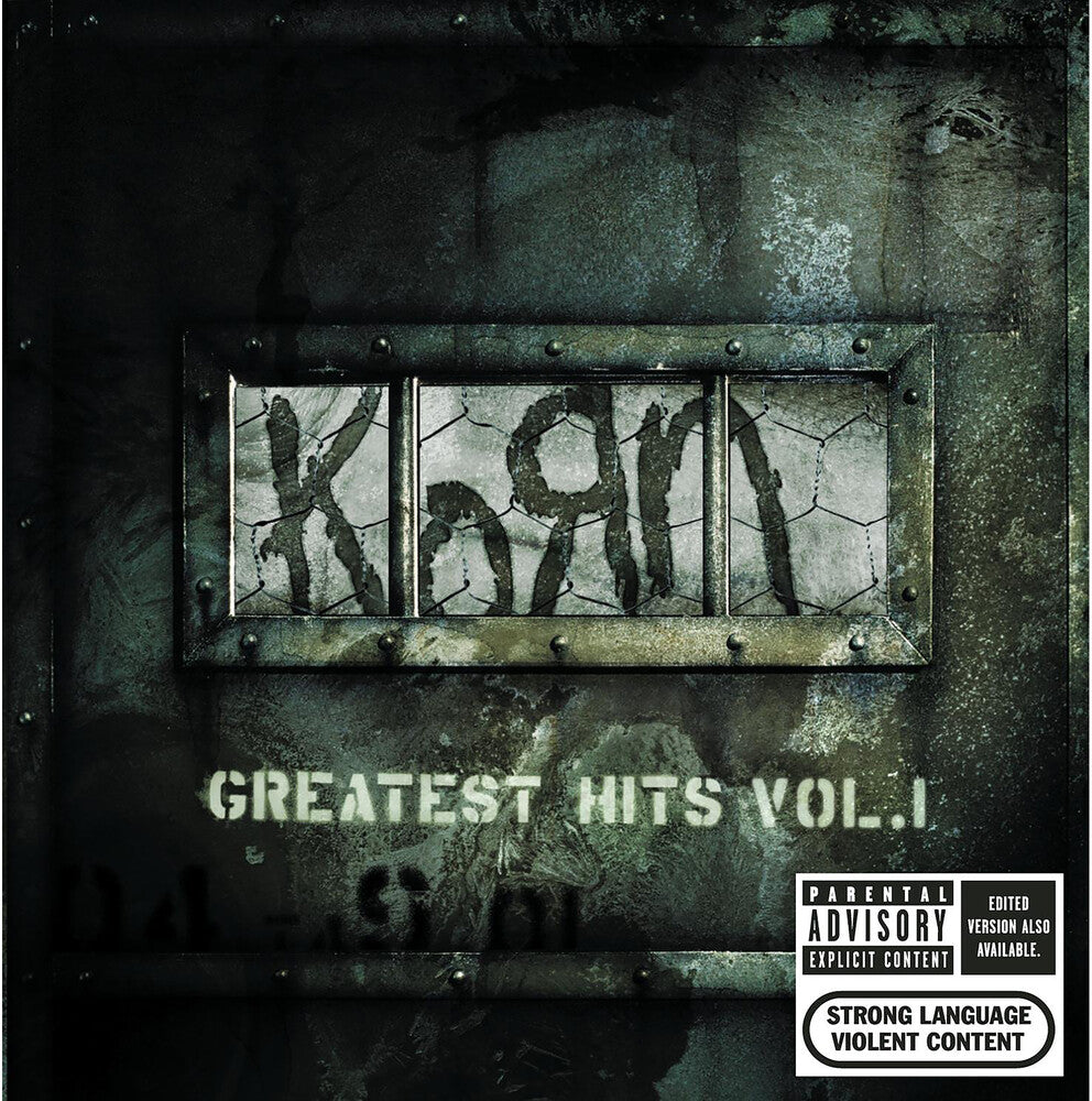 the album cover for Korn - Greatest Hits, Vol. 1