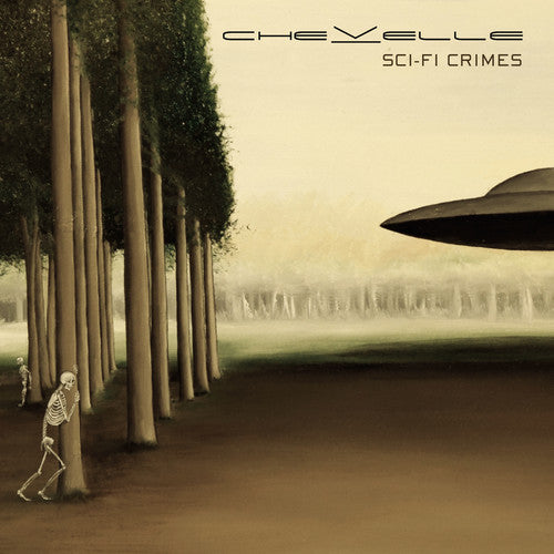 the album cover for Chevelle - Sci-Fi Crimes