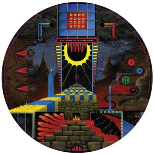 the album cover for King Gizzard & The Lizard Wizard - Polygondwanaland [Picture Disc LP]