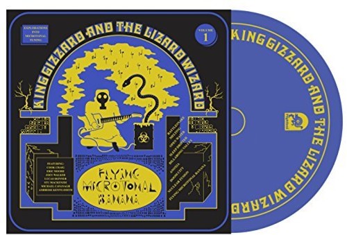 the album cover for King Gizzard & The Lizard Wizard - Flying Microtonal Banana