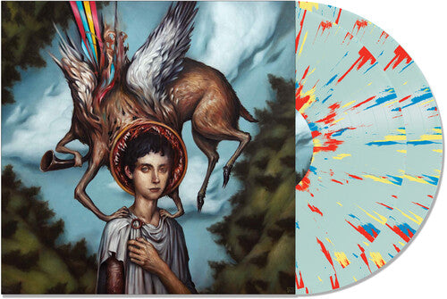 Circa Survive - Blue Sky Noise - Remastered - Clear Blue W/ Blue,Yellow & Red Splatter