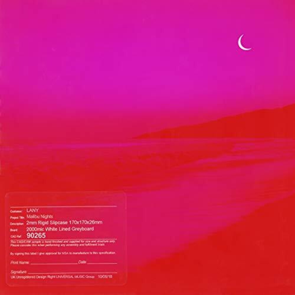 LANY - Malibu Nights [Clear LP]