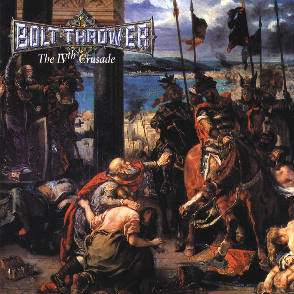 the album cover for Bolt Thrower - Ivth Crusade (full Dynamic Range Remastered)