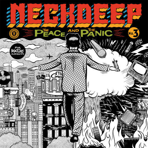 the album cover for Neck Deep - The Peace And The Panic