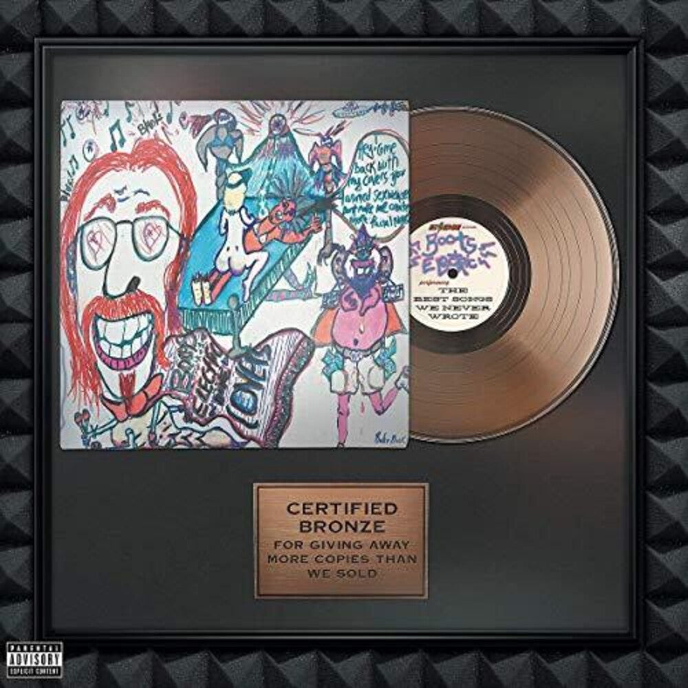 the album cover for Eagles Of Death Metal - EODM Presents Boots Electric Performing The Best Songs We Never Wrote [LP]