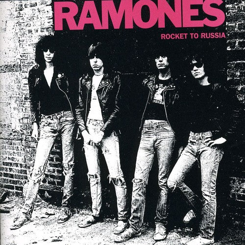 the album cover for Ramones - Rocket To Russia