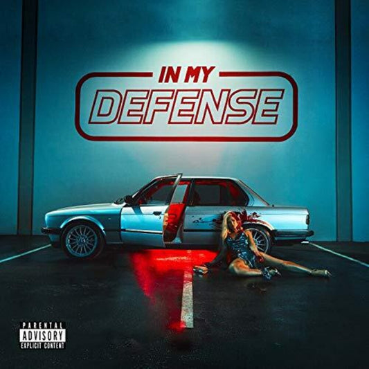 the album cover for Iggy Azalea - In My Defense (Blk) [Colored Vinyl] (Red)