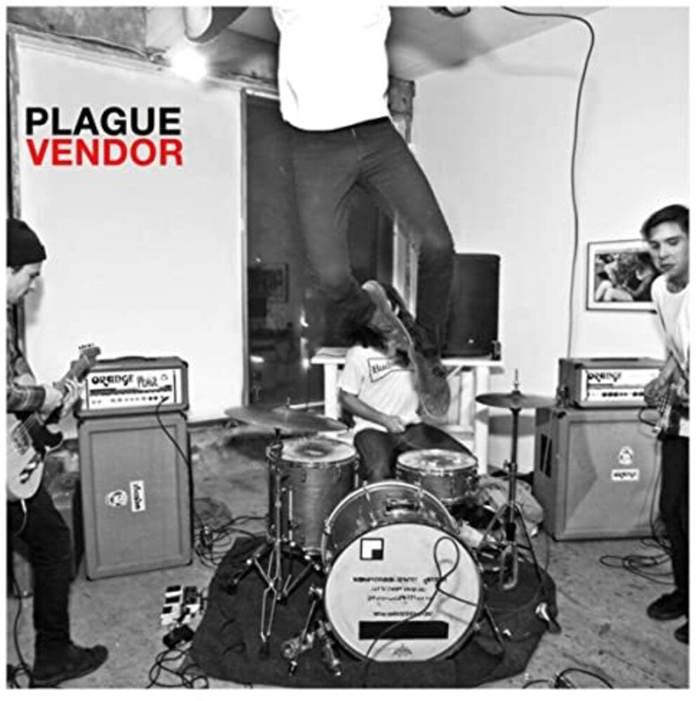 the album cover for Plague Vendor - Free To Eat (Clear Red Vinyl) [Clear Vinyl] (Red)