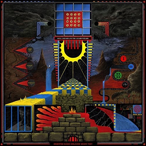 the album cover for King Gizzard & The Lizard Wizard - Polygondwanaland