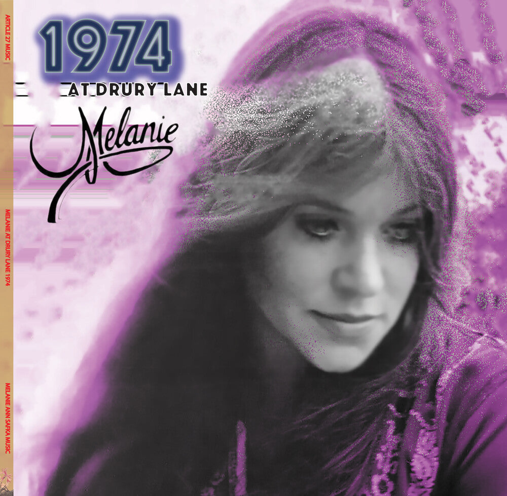 the album cover for Melanie - Melanie With The Incredible String Band Live [Record Store Day]