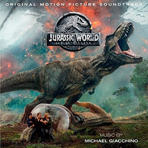 the album cover for Jurassic Park [Movie] - Jurassic World: Fallen Kingdom [Soundtrack]