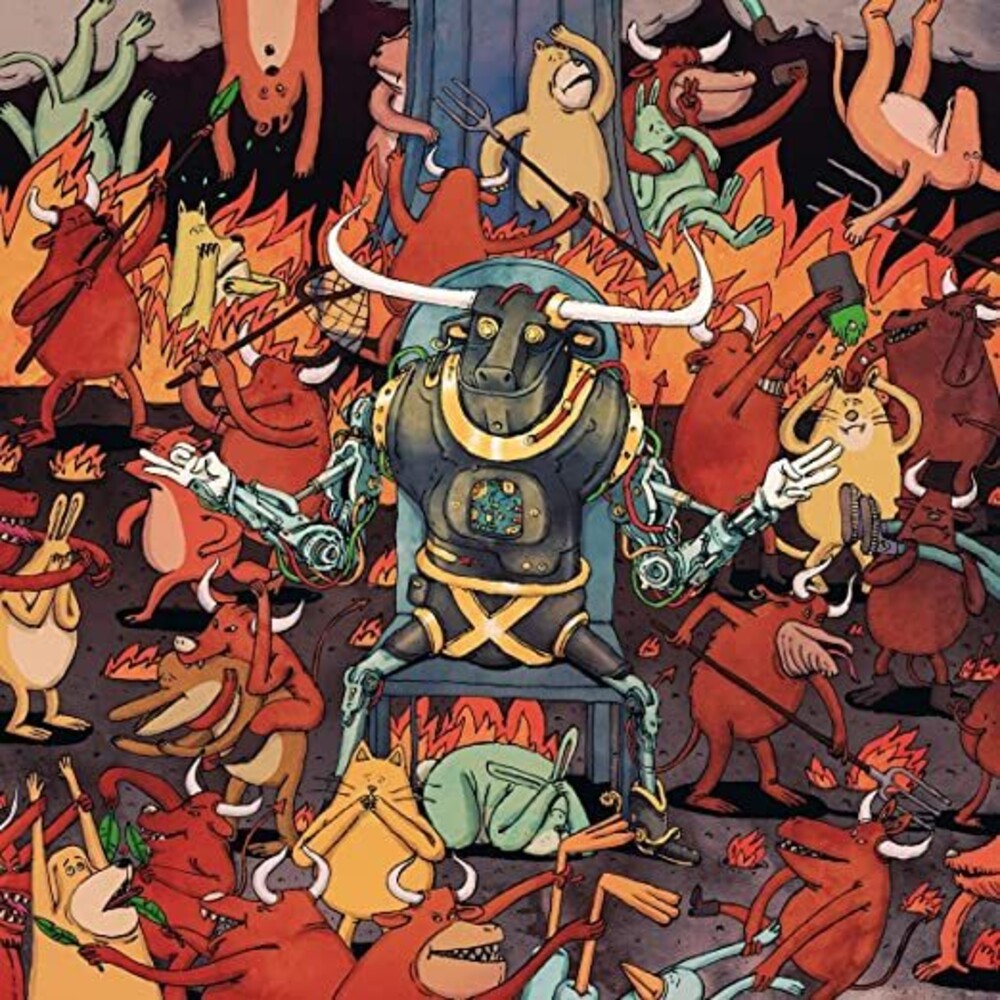 the album cover for Dance Gavin Dance - Afterburner