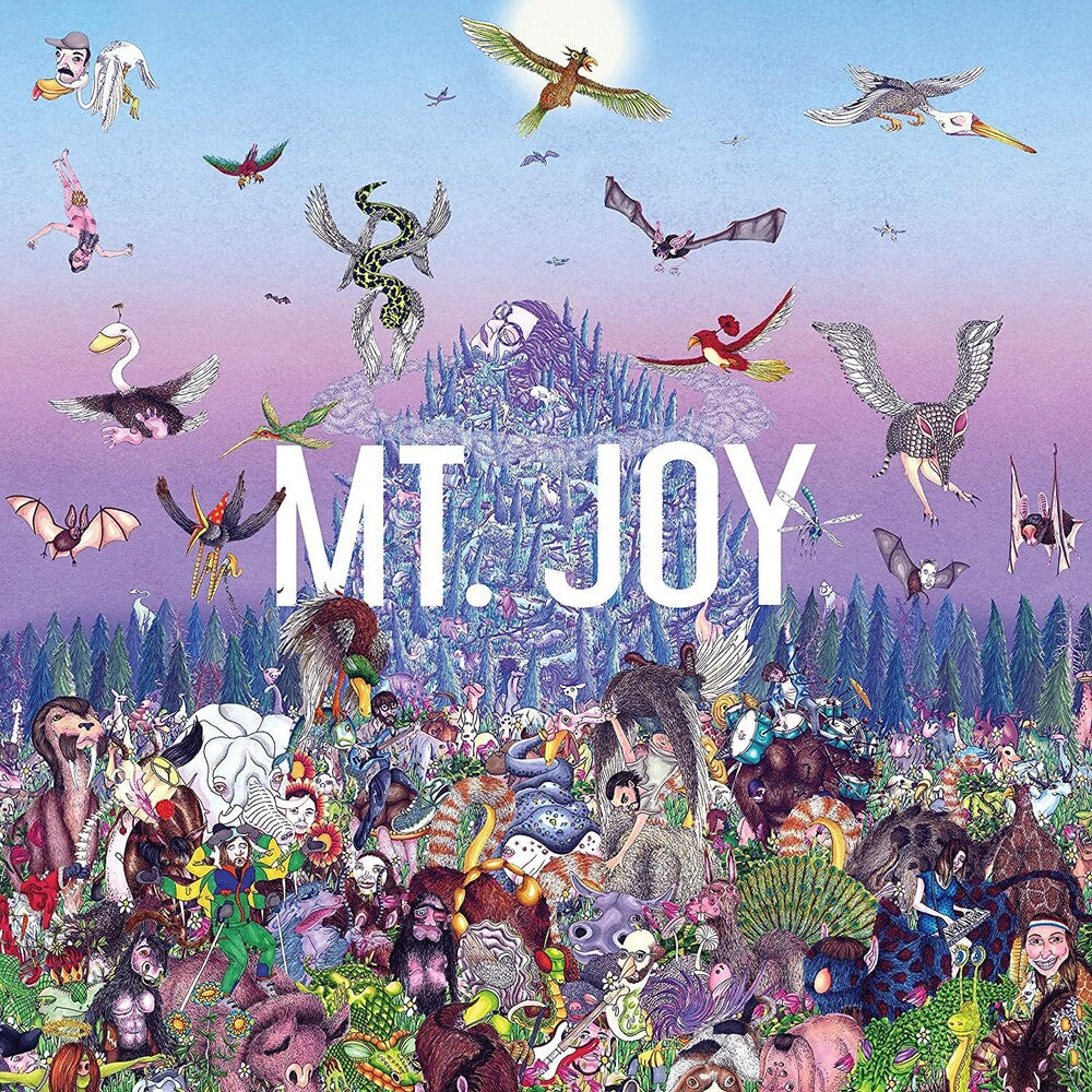 the album cover for Mt. Joy - Rearrange Us