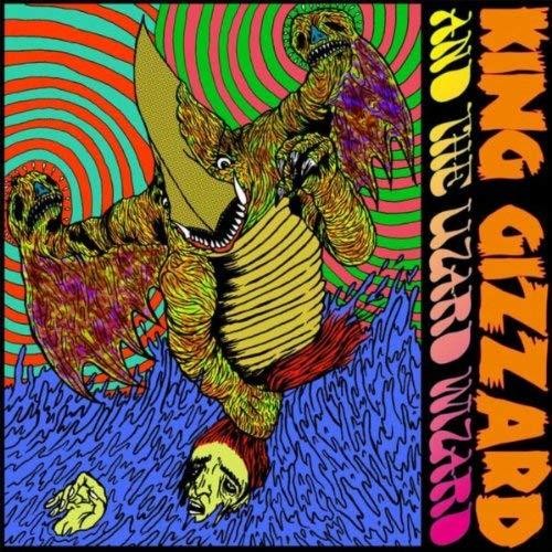 the album cover for King Gizzard & The Lizard Wizard - Willoughby's Beach EP [Red Vinyl]
