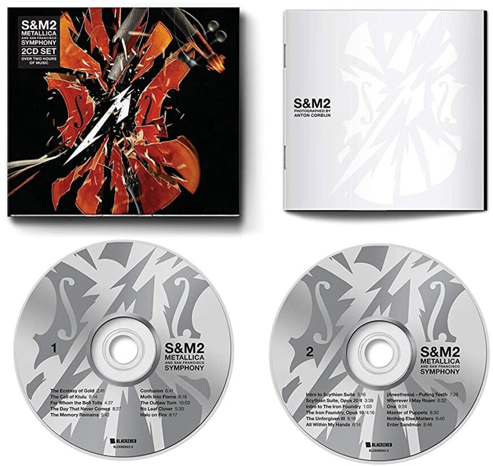 the album cover for Metallica - S&M2 [2CD]