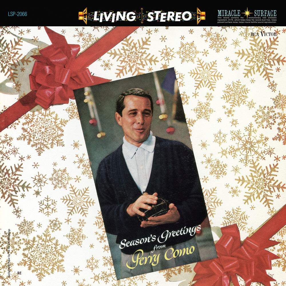 the album cover for Perry Como - Seasons Greetings From Perry Como [LP]