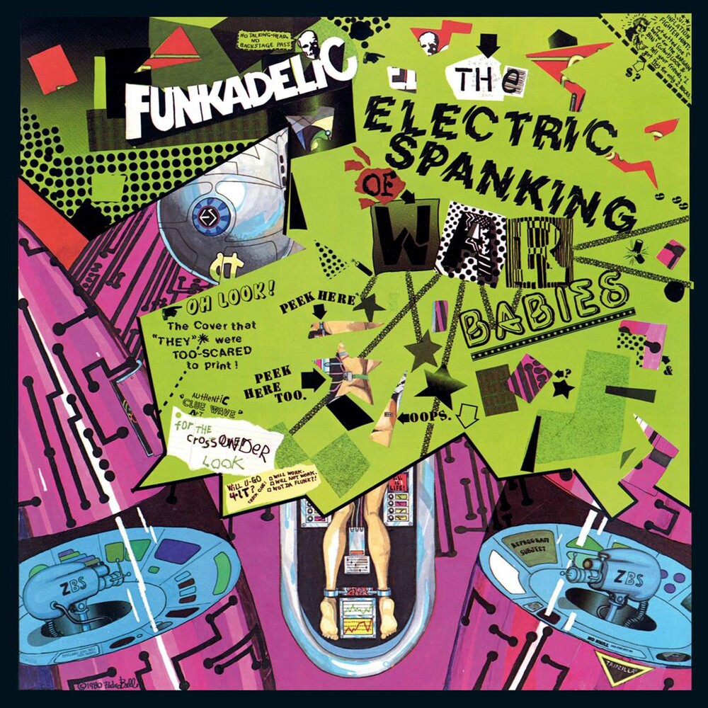 the album cover for Funkadelic - Electric Spanking (Deluxe Mediabook Cd) [Deluxe]