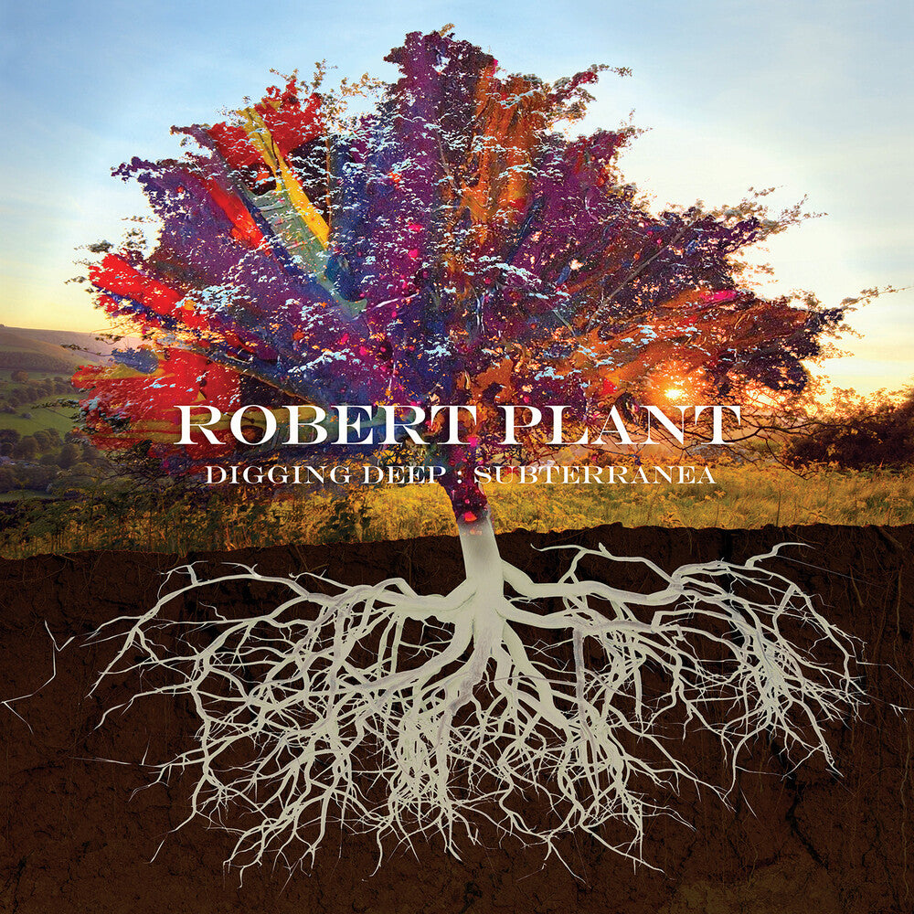 the album cover for Robert Plant - Digging Deep: Subterranea [2CD]