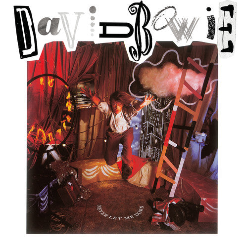 the album cover for David Bowie - Never Let Me Down: 2018 Remastered Version [LP]
