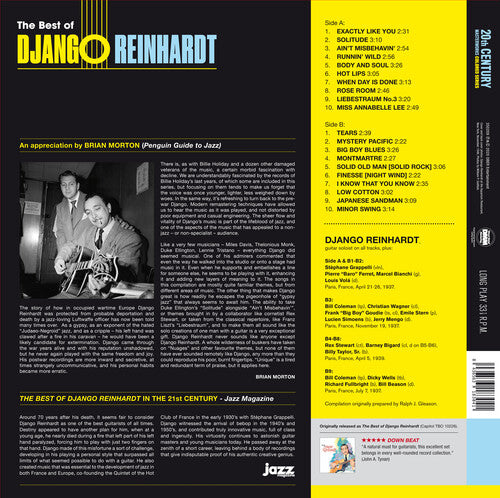 Django Reinhardt - Best Of [180-Gram Orange Colored Vinyl With Bonus Track]