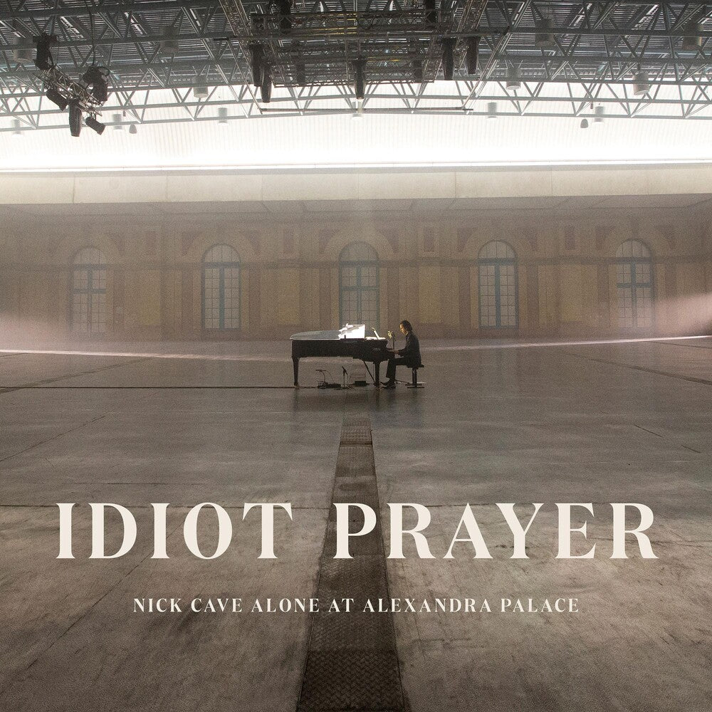 the album cover for Nick Cave - Idiot Prayer: Nick Cave Alone At Alexandra Palace [2LP]