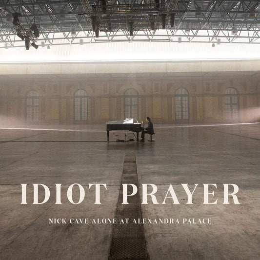 the album cover for Nick Cave - Idiot Prayer: Nick Cave Alone At Alexandra Palace [2LP]