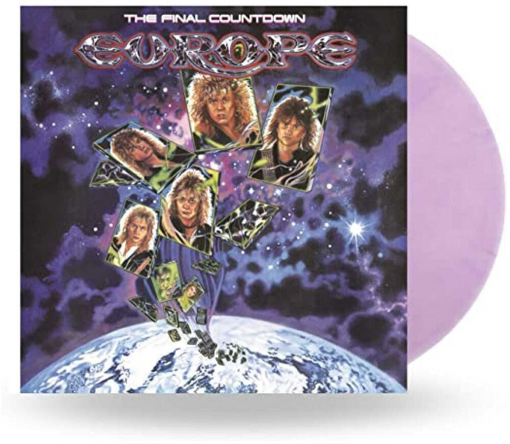 the album cover for Europe - Final Countdown [Limited Edition] (Purp) (Fra)