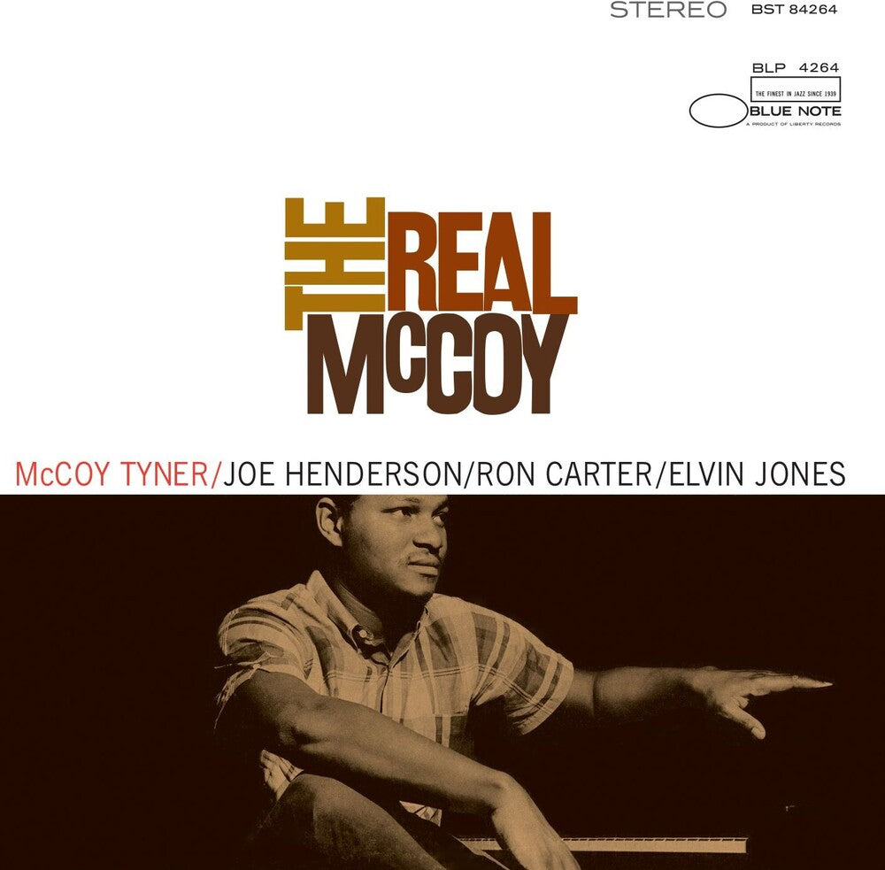 the album cover for McCoy Tyner - The Real Mccoy [LP]
