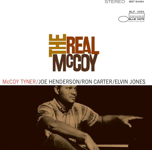 the album cover for McCoy Tyner - The Real Mccoy [LP]